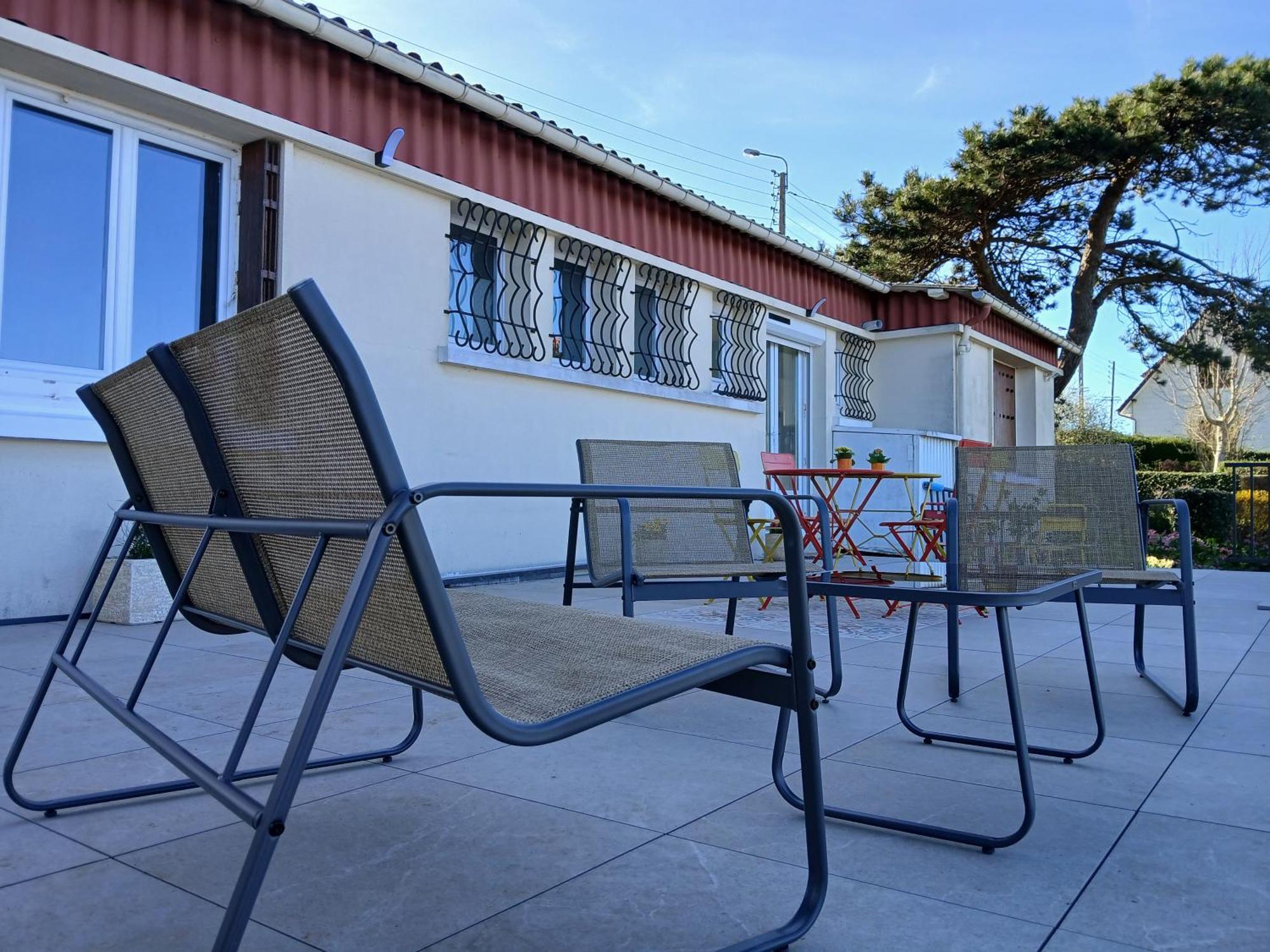 Le Domaine Des Pins - Maison 2 Chambres Vue Mer Le Tréport Exteriér fotografie